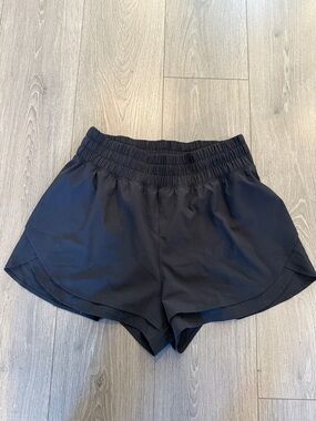 CALIA by Carrie Underwood Black Elastic-Waist Athletic Shorts